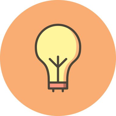 İllüstrasyon Ampul Simgesi