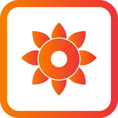 İllüstrasyon Çiçek Simgesi