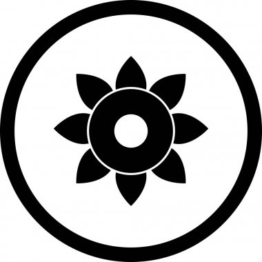 İllüstrasyon Çiçek Simgesi