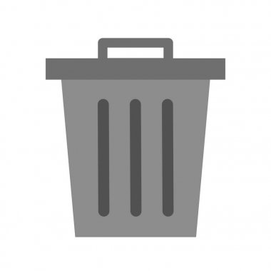 İllüstrasyon atık simgesi