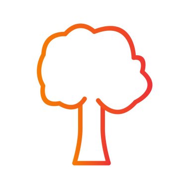 İllüstrasyon ağacı simgesi