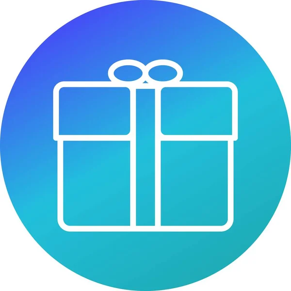 Illustration Geschenk-Symbol — Stockfoto