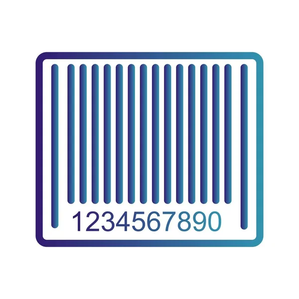 Ilustración Icono de código de barras —  Fotos de Stock