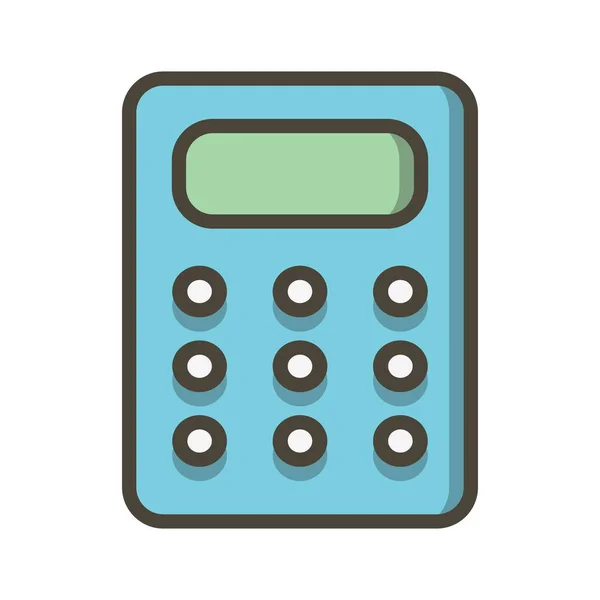 Icono de la calculadora de ilustración —  Fotos de Stock