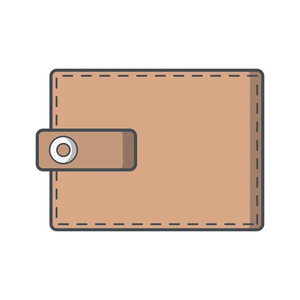 Illustration Wallet Icon — Stock Photo, Image