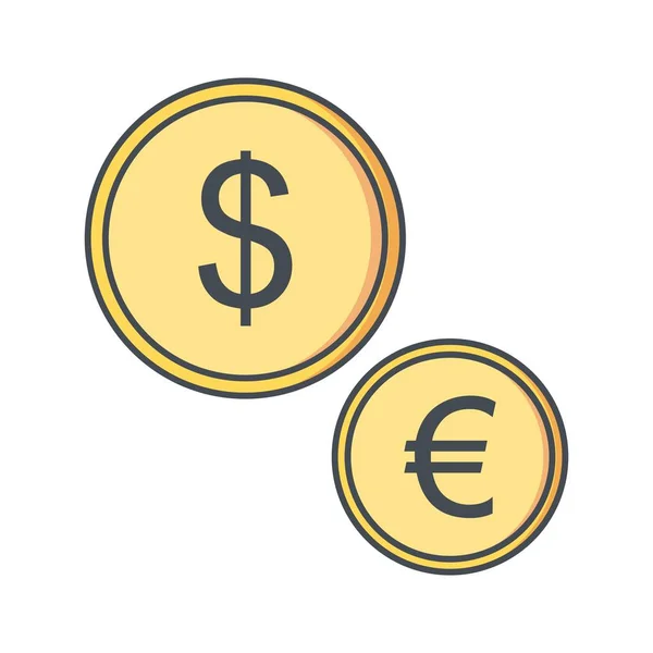 Illustration Currencies Icon — Stock Photo, Image