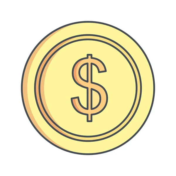 Illustration Dollar-Symbol — Stockfoto