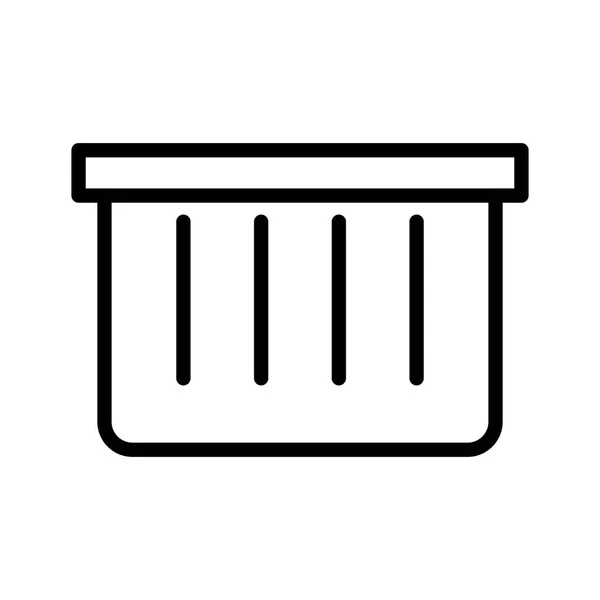 Icono de cesta de ilustración — Foto de Stock