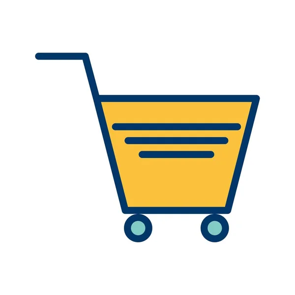 Illustration Shopping Cart Icon — Stock Photo, Image