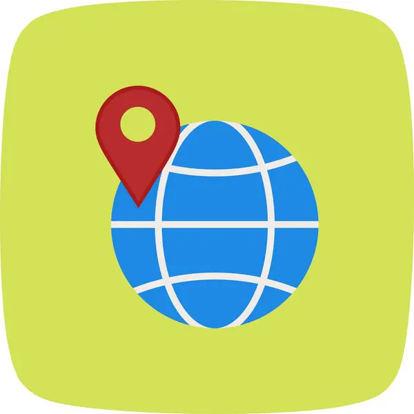 Illustration Globe Icon — Stock Photo, Image