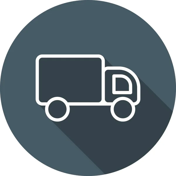 Illustration Truck ikon — Stockfoto
