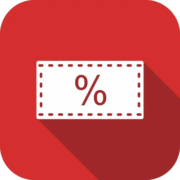 Illustration Discount Icon — Stock Photo, Image