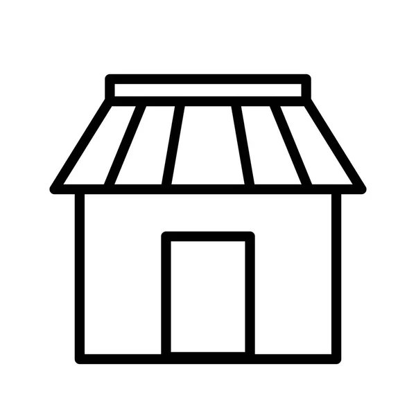 Ikon för illustration av butik — Stockfoto