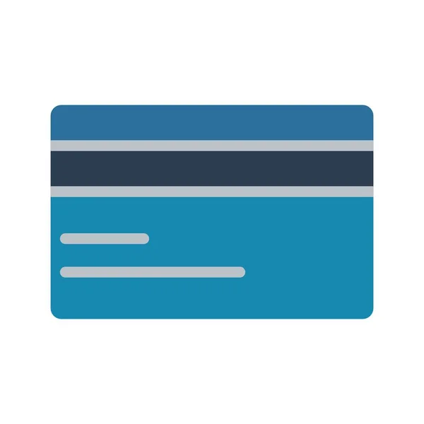 Ikona ilustracja karta kredytowa — Zdjęcie stockowe