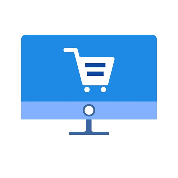 Illustration Online-Shopping-Symbol — Stockfoto