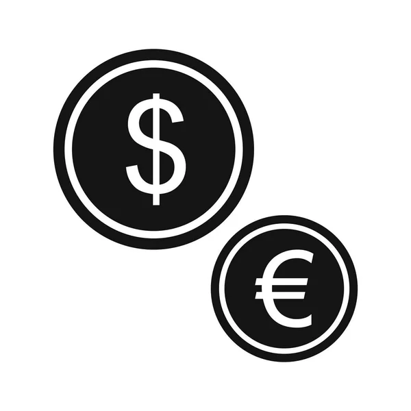 Ilustrace – ikona měny — Stock fotografie