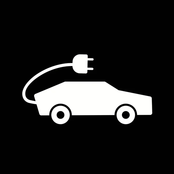 Ilustración Icono de coche eléctrico — Foto de Stock