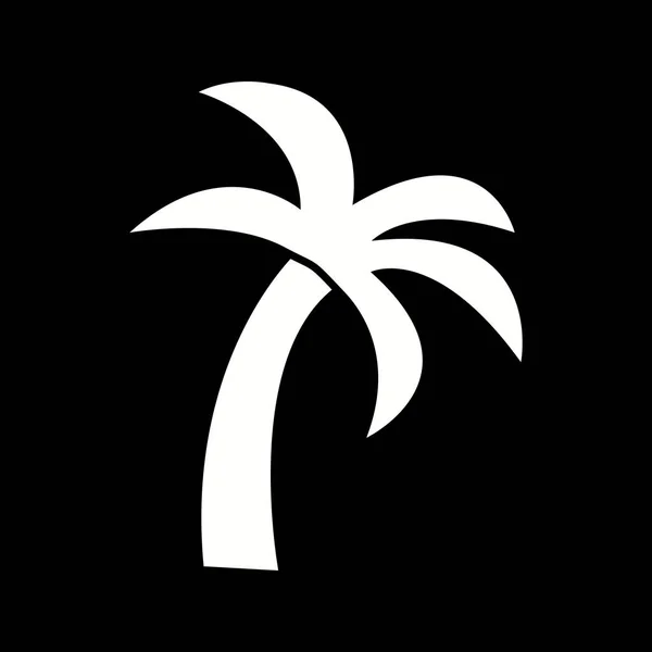 Illustratie Palm boom icoon — Stockfoto