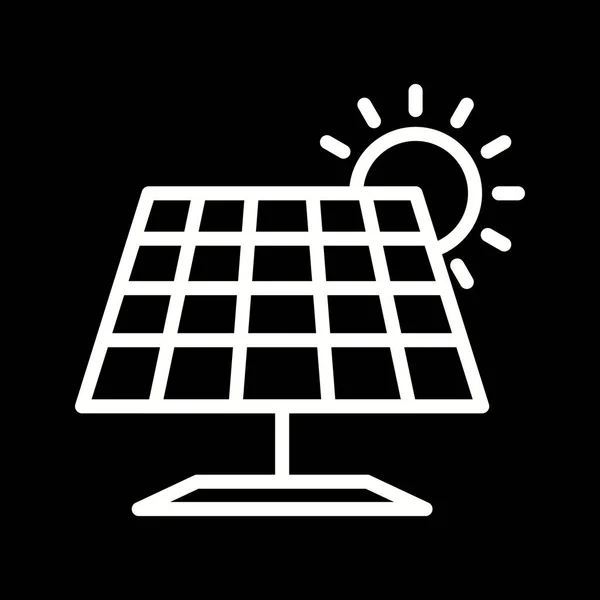 Illustration  Solar Panel Icon