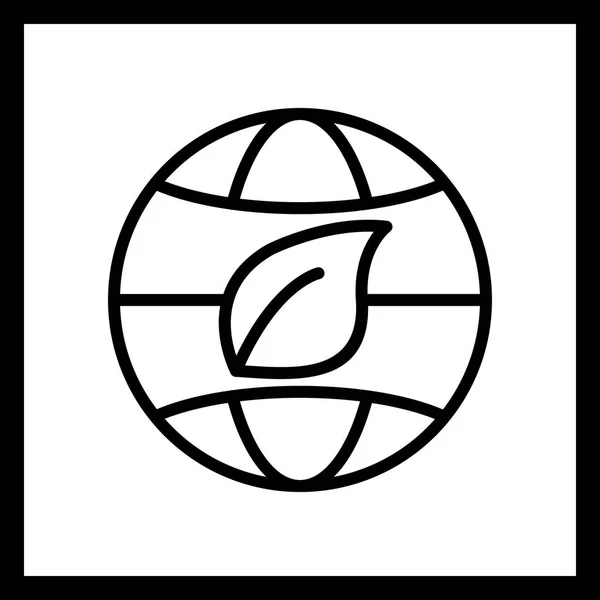 Экомировая икона — стоковое фото