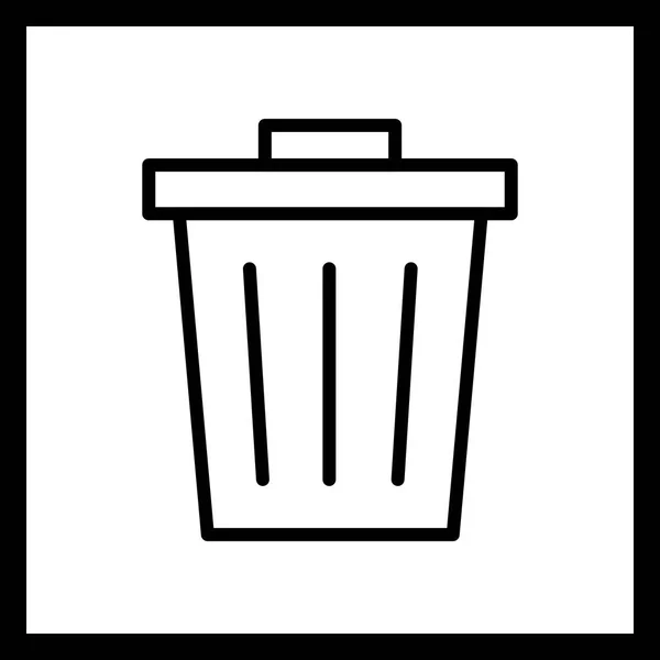 Illustration  Waste Icon — Stock Photo, Image