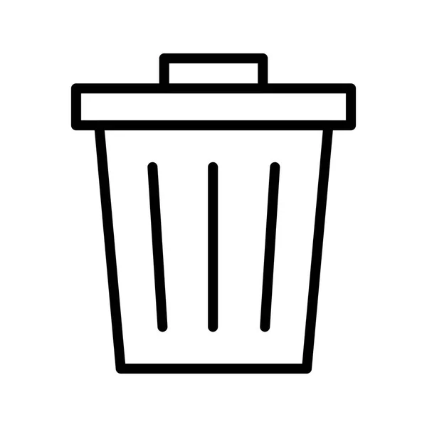 Illustration Waste Icon — Stock Photo, Image