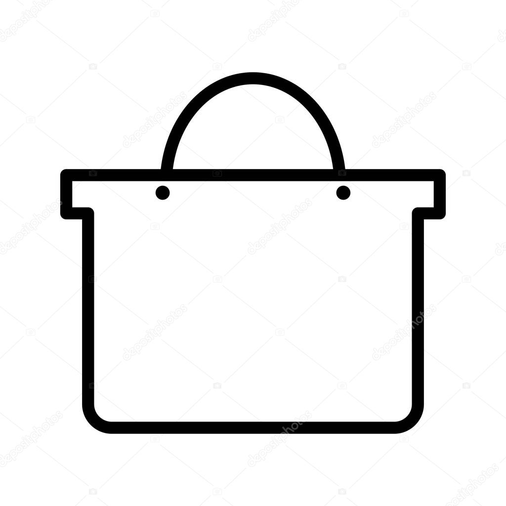Illustration Shopping Bag Icon