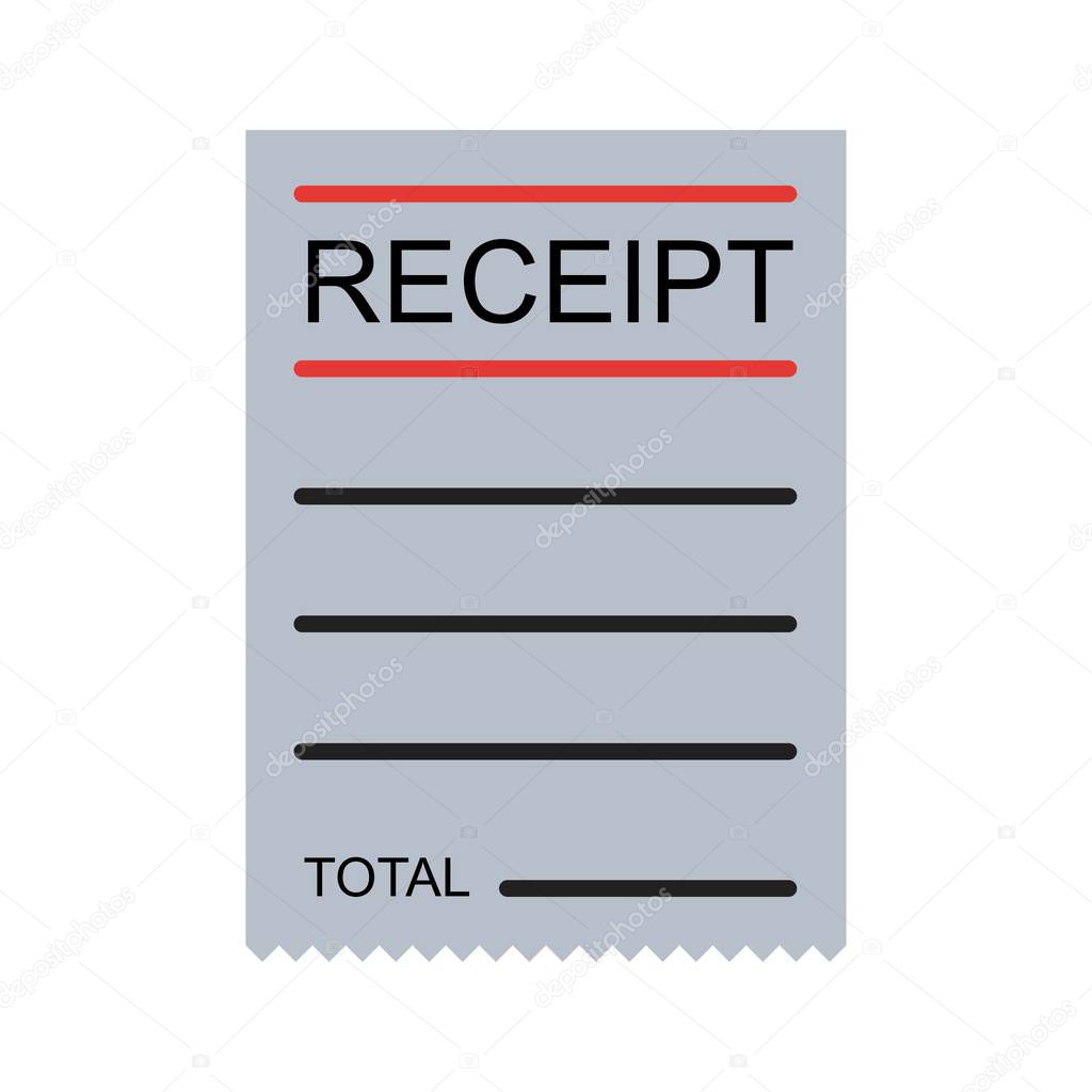 Illustration Receipt Icon