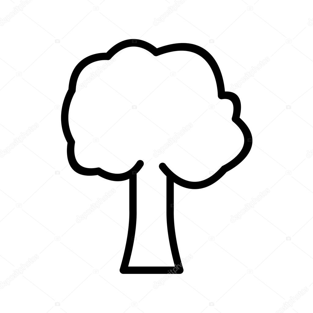 Illustration Tree  Icon