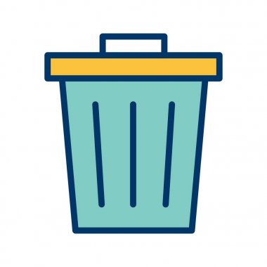 İllüstrasyon atık simgesi