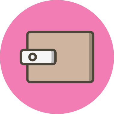 İllüstrasyon Cüzdan Simgesi