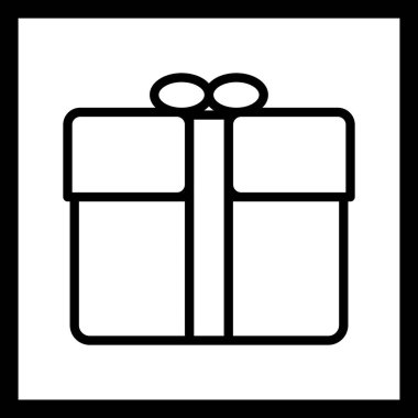 İllüstrasyon hediye simgesi