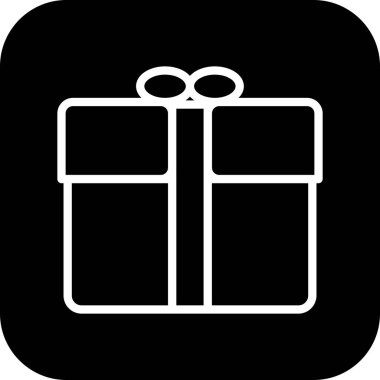 İllüstrasyon hediye simgesi