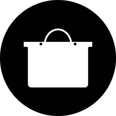 İllüstrasyon Alışveriş Çantası Simgesi