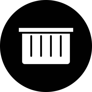 İllüstrasyon sepeti simgesi