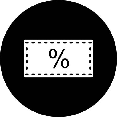 İllüstrasyon Iskonto simgesi