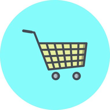 Resimde alışveriş sepeti simgesini