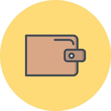 İllüstrasyon Cüzdan Simgesi