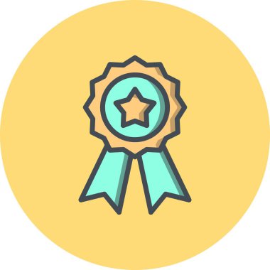 İllüstrasyon şerit simgesi