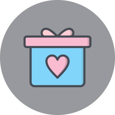 İllüstrasyon hediye simgesi