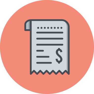 İllüstrasyon alış Irsaliyesi simgesi