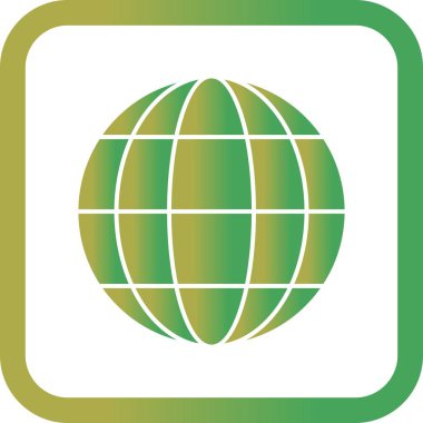 İllüstrasyon Küre Simgesi