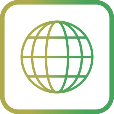 İllüstrasyon Küre Simgesi