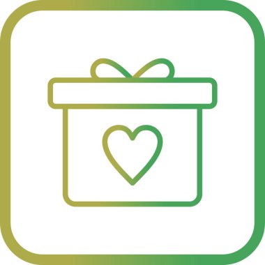 İllüstrasyon hediye simgesi