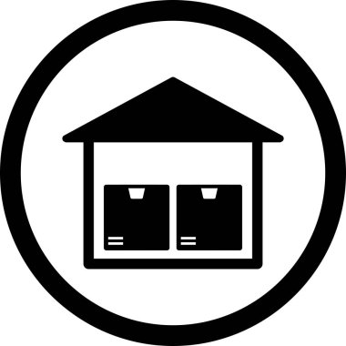 Illustration depolama birimi simgesi