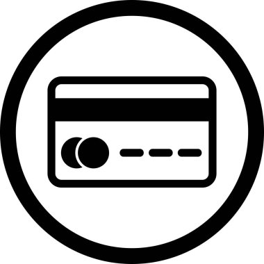 Resimde kredi kartı simgesi