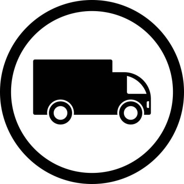 İllüstrasyon Kamyon Simgesi