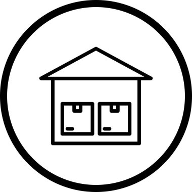 Illustration depolama birimi simgesi