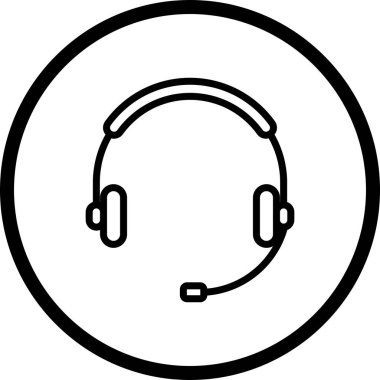 İllüstrasyon telefon hizmetleri simgesi