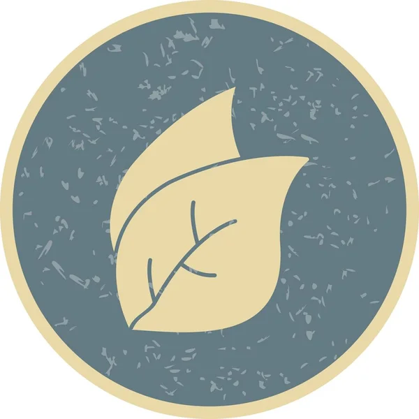Illustration Leaf  Icon